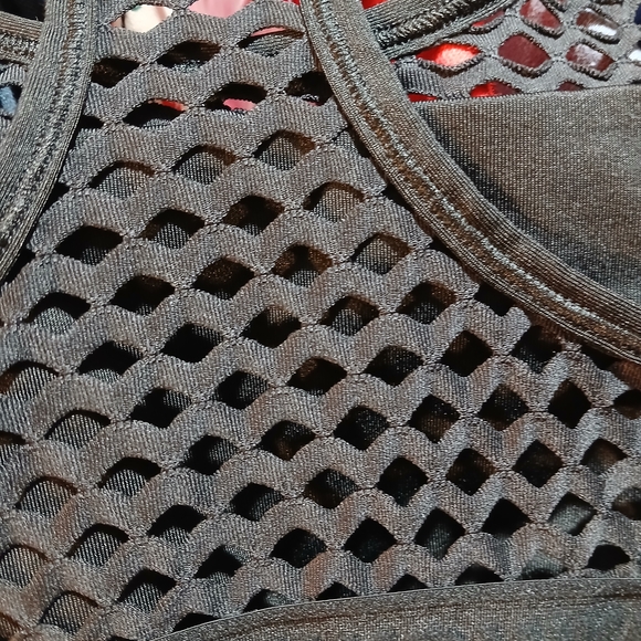 2 For $15 🎟 PINK Victoria's Secret Black and Green Leopard Print Bra - Picture 5 of 6